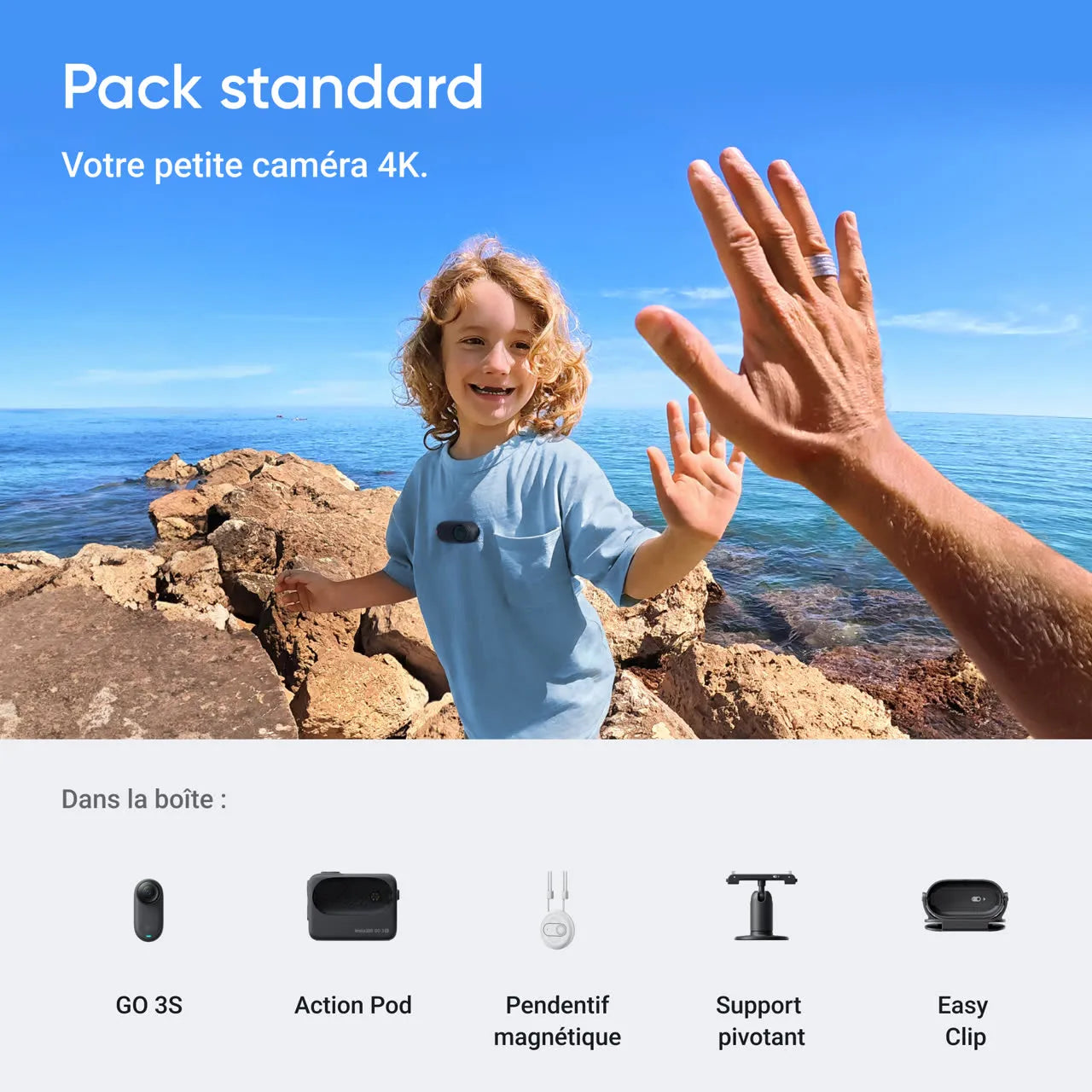 Caméra Insta360 GO 3S