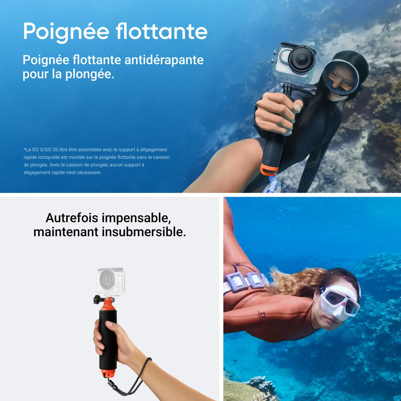 Caméra Insta360 GO 3S